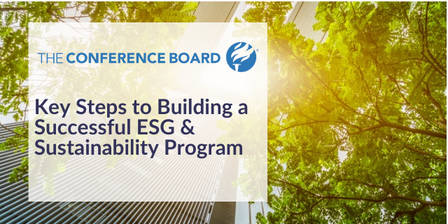 Key Steps to Building a Successful ESG & Sustainability Program